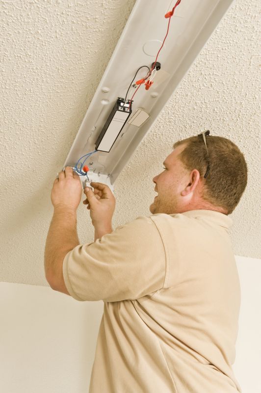 Ceiling Light Wiring in Kansas City, KS
