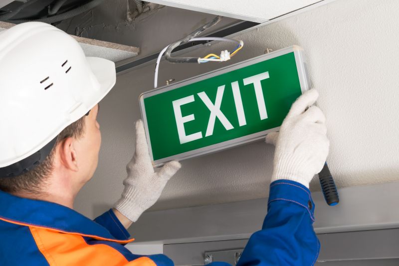 Fire Exit Sign Installation in Littleton, CO